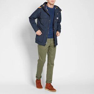 Men's Penfield Kasson 60/40 Mountain Parka Navy Blue Wool Interior